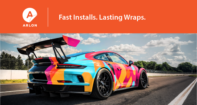 Unmatched Vehicle Wrap Quality: Arlon SLX+ Cast Wrap and Series 3210